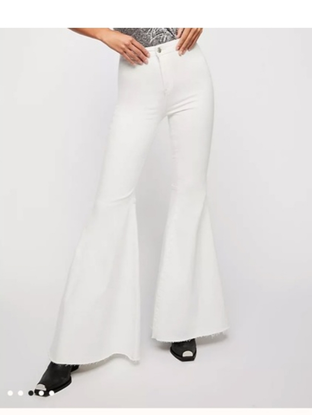 Free People Just Float On Flare Jeans